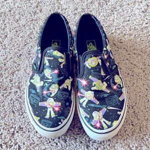 Vans: Toy Story, Buzz Lightyear size 4 kids